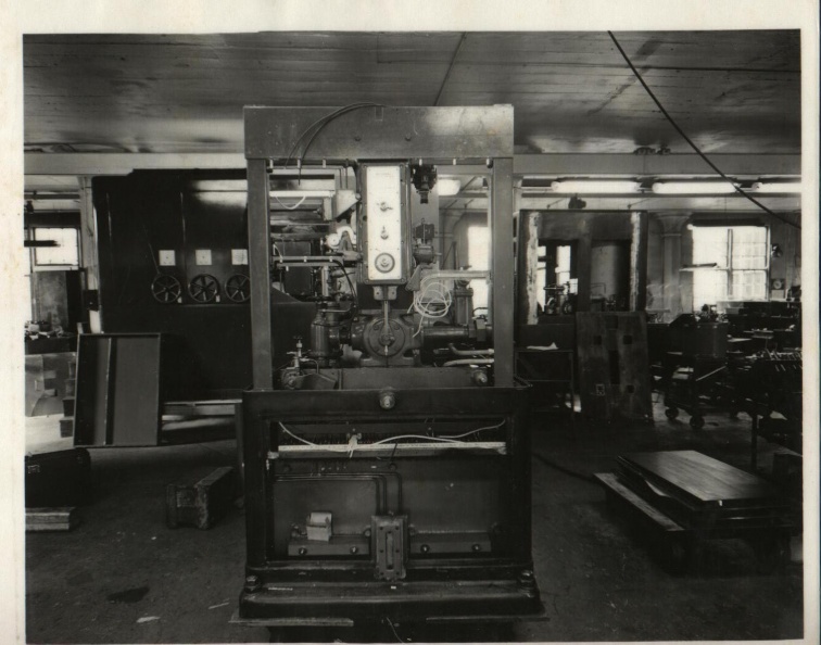 Woodward Governor Company actuator on assembly floor at 250 Mill Street in Rockford Illinois_  Circa 1935.jpg